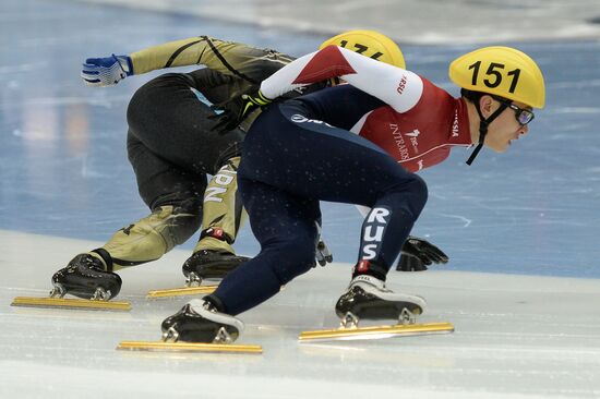 World Short Track Speed Skating Championships. Day One