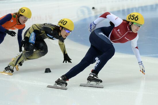 World Short Track Speed Skating Championships. Day One