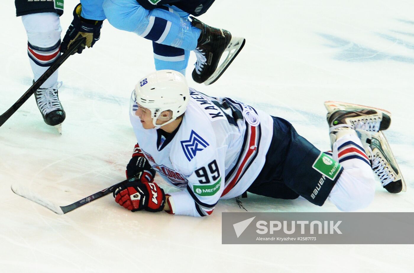 Ice hockey. KHL. Sibir vs. Metallurg Magnitogorsk