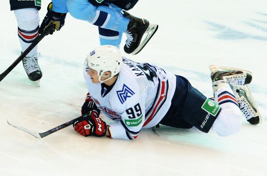 Ice hockey. KHL. Sibir vs. Metallurg Magnitogorsk