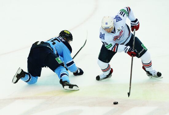Ice hockey. KHL. Sibir vs. Metallurg Magnitogorsk
