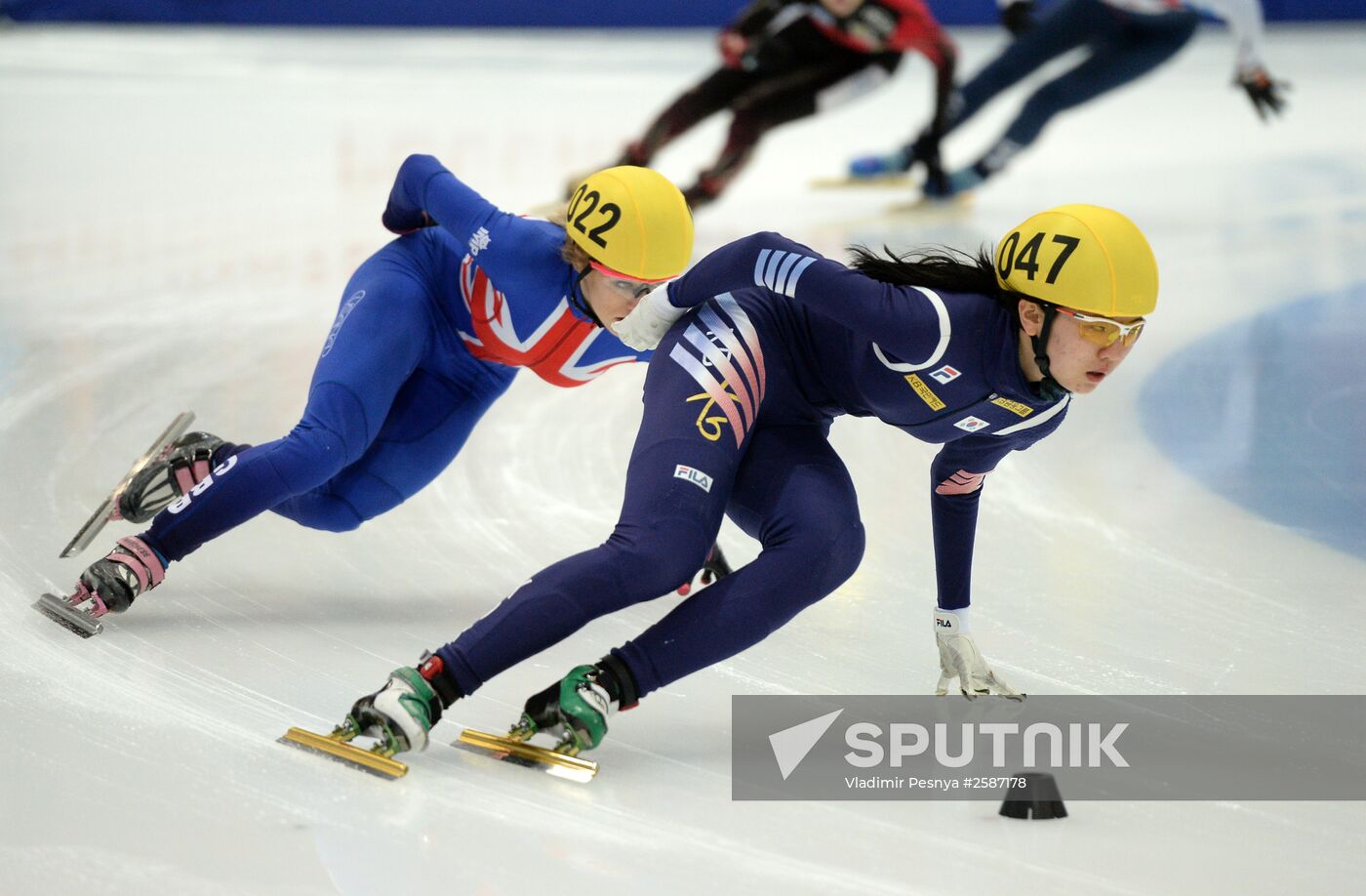 World Short Track Speed Skating Championships. Day One