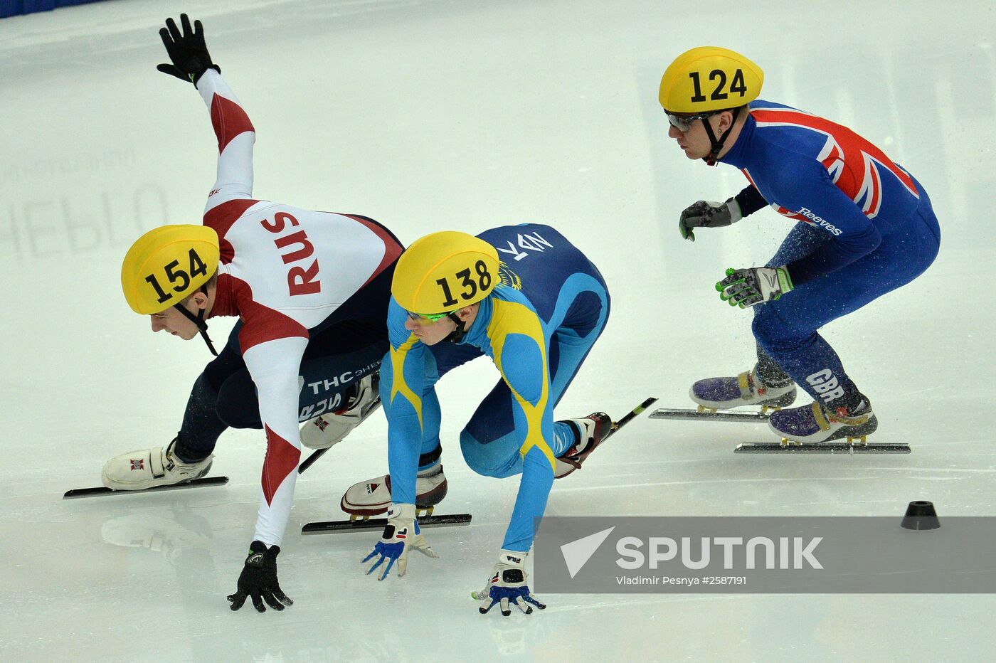 World Short Track Speed Skating Championships. Day One