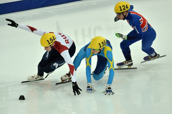 World Short Track Speed Skating Championships. Day One