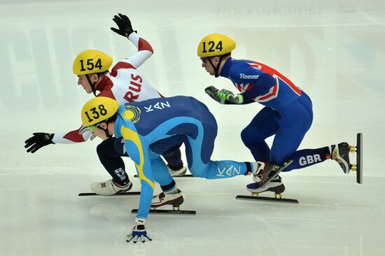 World Short Track Speed Skating Championships. Day One