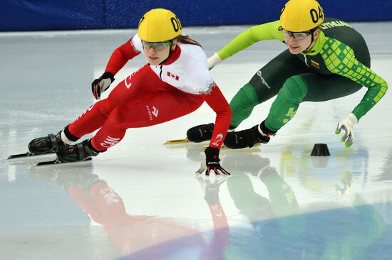World Short Track Speed Skating Championships. Day One
