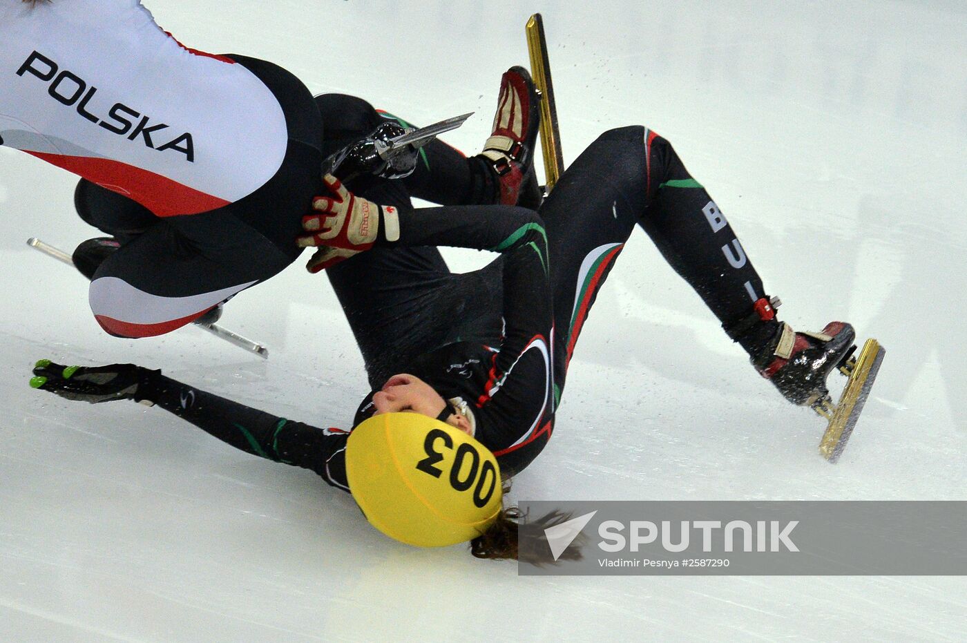 World Short Track Speed Skating Championships. Day One