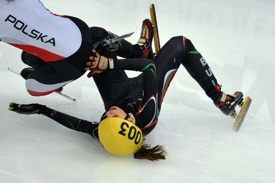 World Short Track Speed Skating Championships. Day One