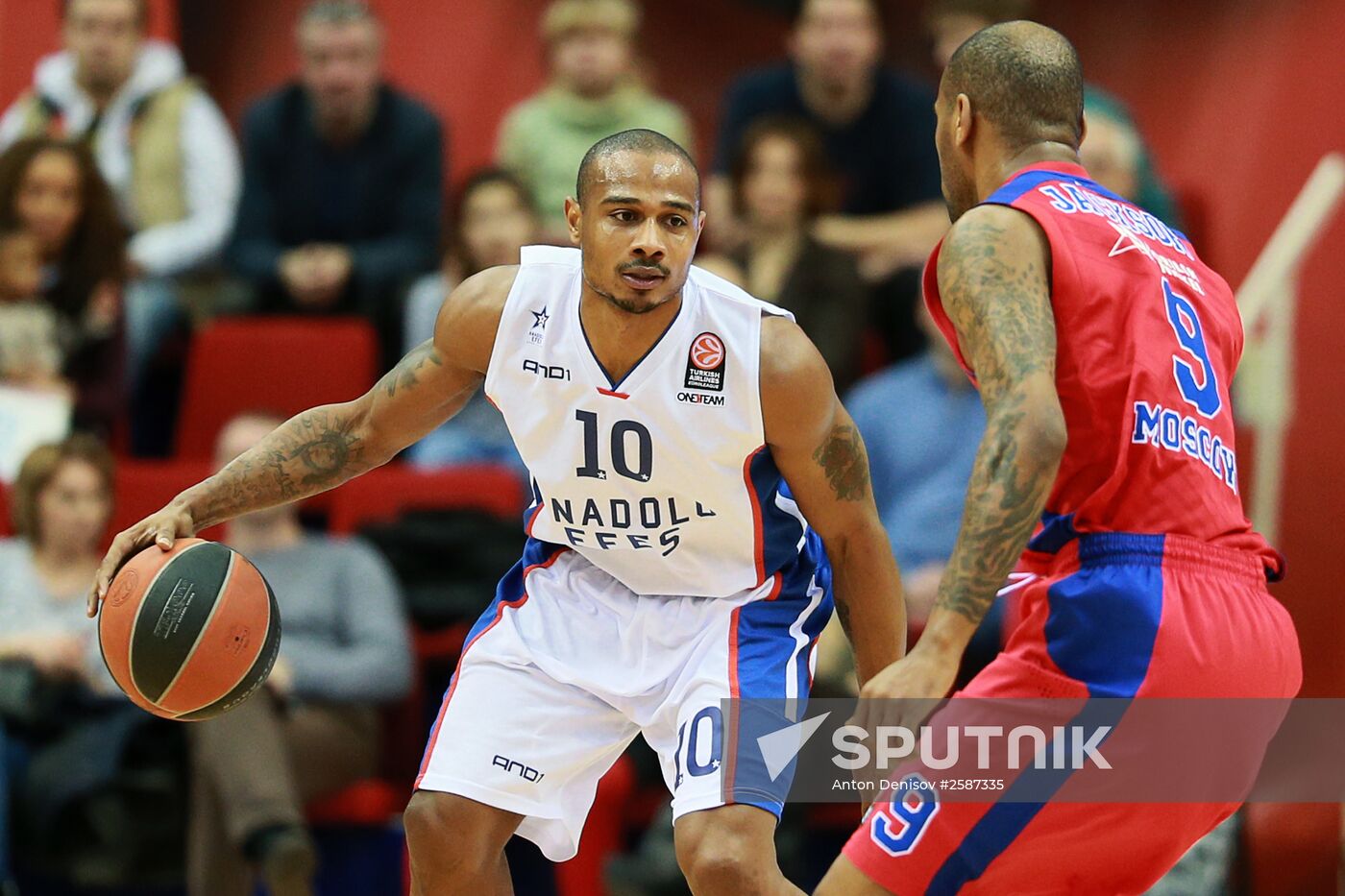 Basketball. Euroleague. CSKA vs. Anadolu Efes