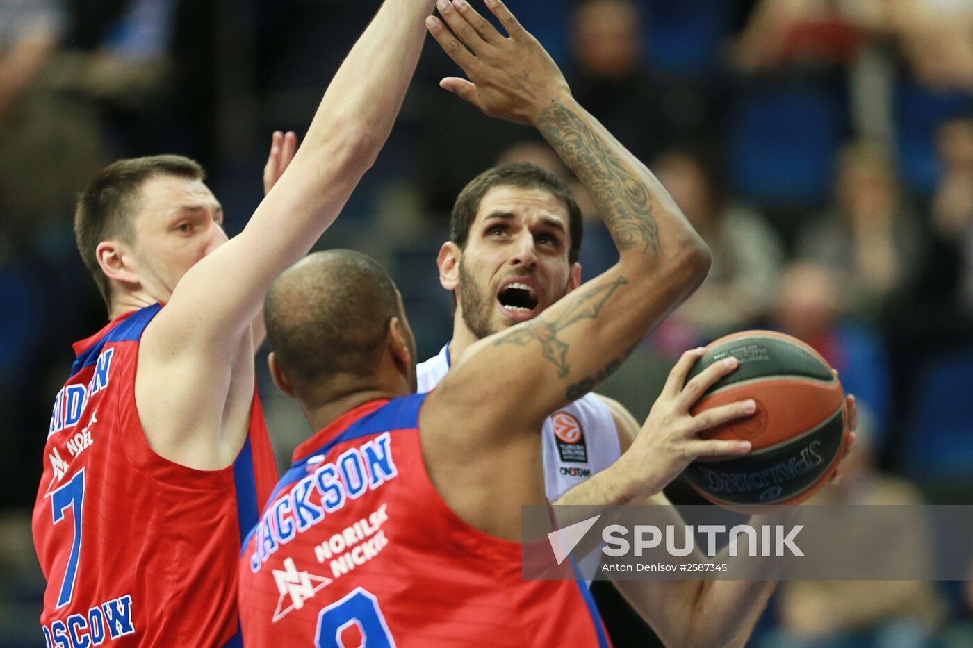 Basketball. Euroleague. CSKA vs. Anadolu Efes