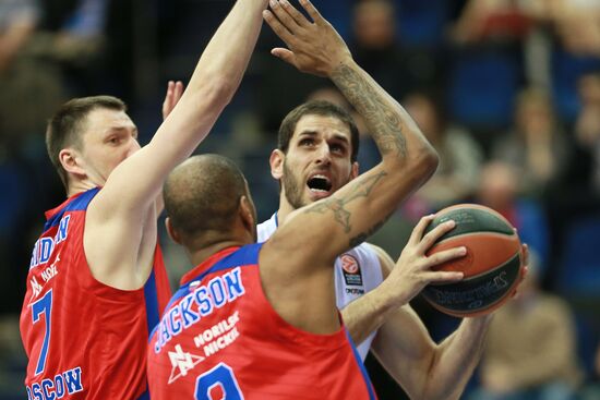 Basketball. Euroleague. CSKA vs. Anadolu Efes