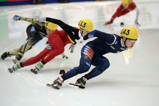 World Short Track Speed Skating Championships. Day One