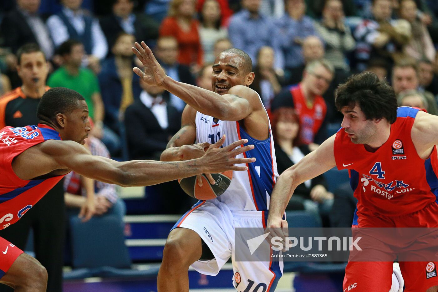 Basketball. Euroleague. CSKA vs. Anadolu Efes