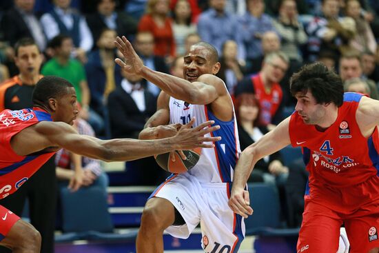 Basketball. Euroleague. CSKA vs. Anadolu Efes