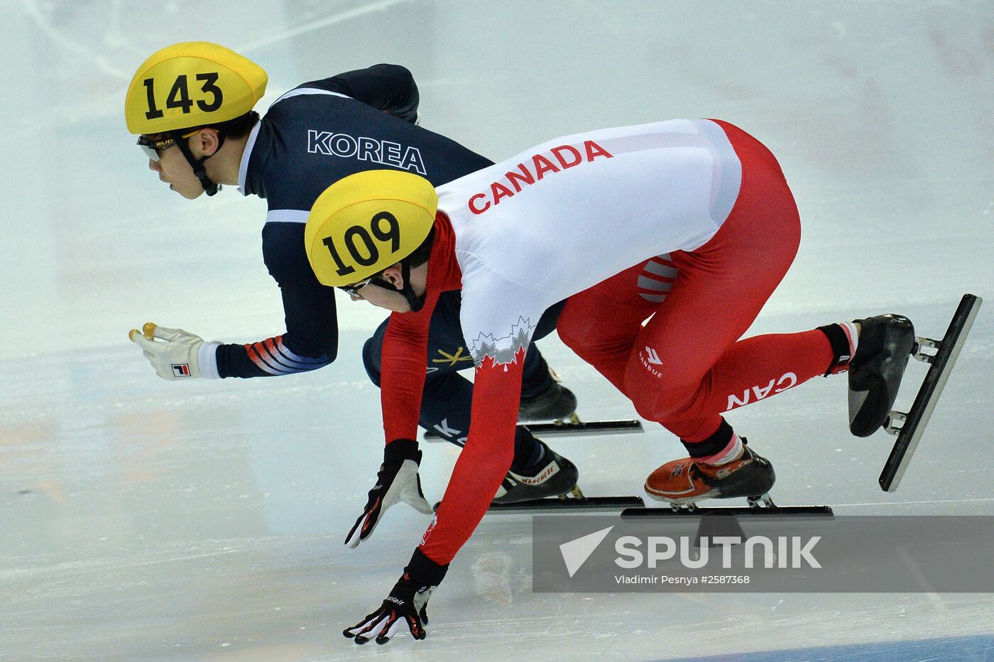 World Short Track Speed Skating Championships. Day One