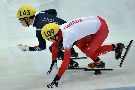 World Short Track Speed Skating Championships. Day One