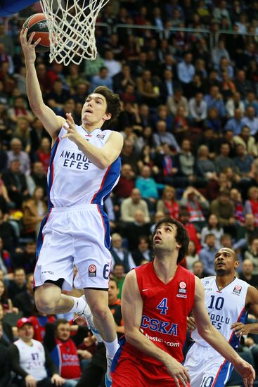 Basketball. Euroleague. CSKA vs. Anadolu Efes