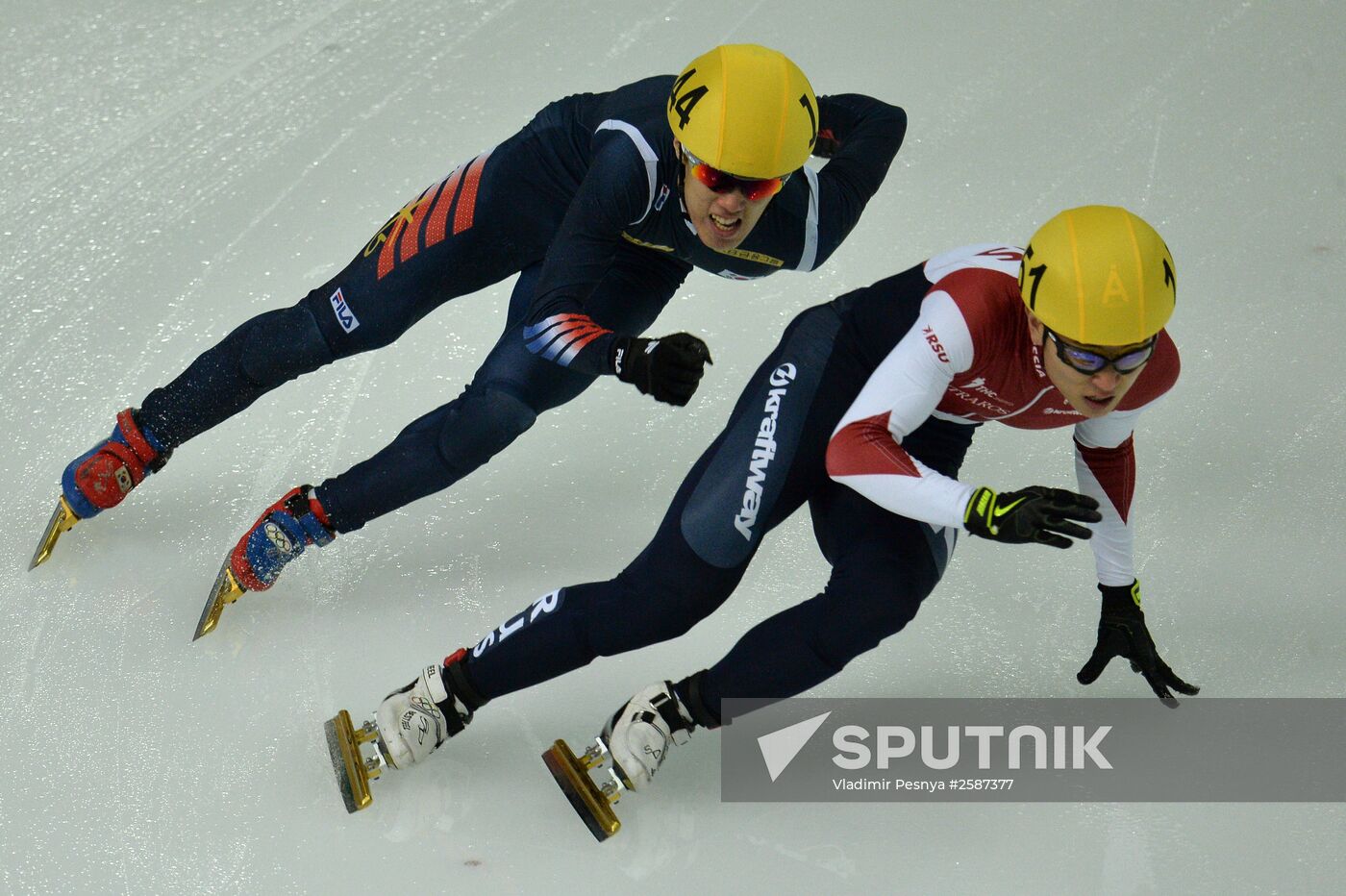 World Short Track Speed Skating Championships. Day One