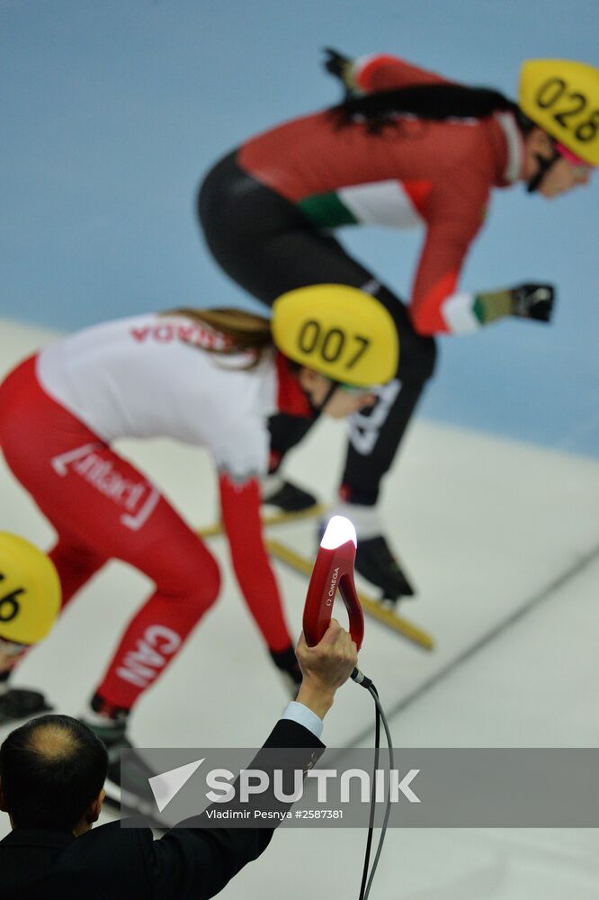 World Short Track Speed Skating Championships. Day One