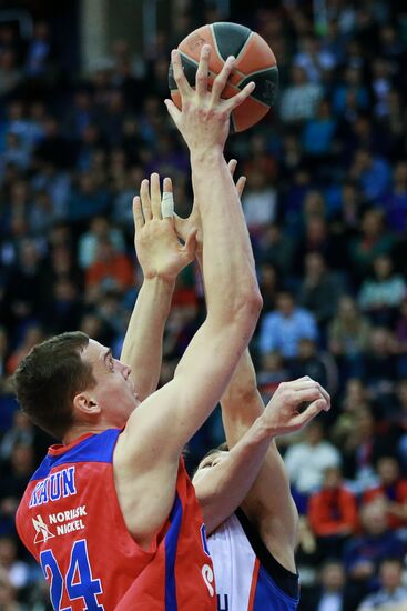 Basketball. Euroleague. CSKA vs. Anadolu Efes