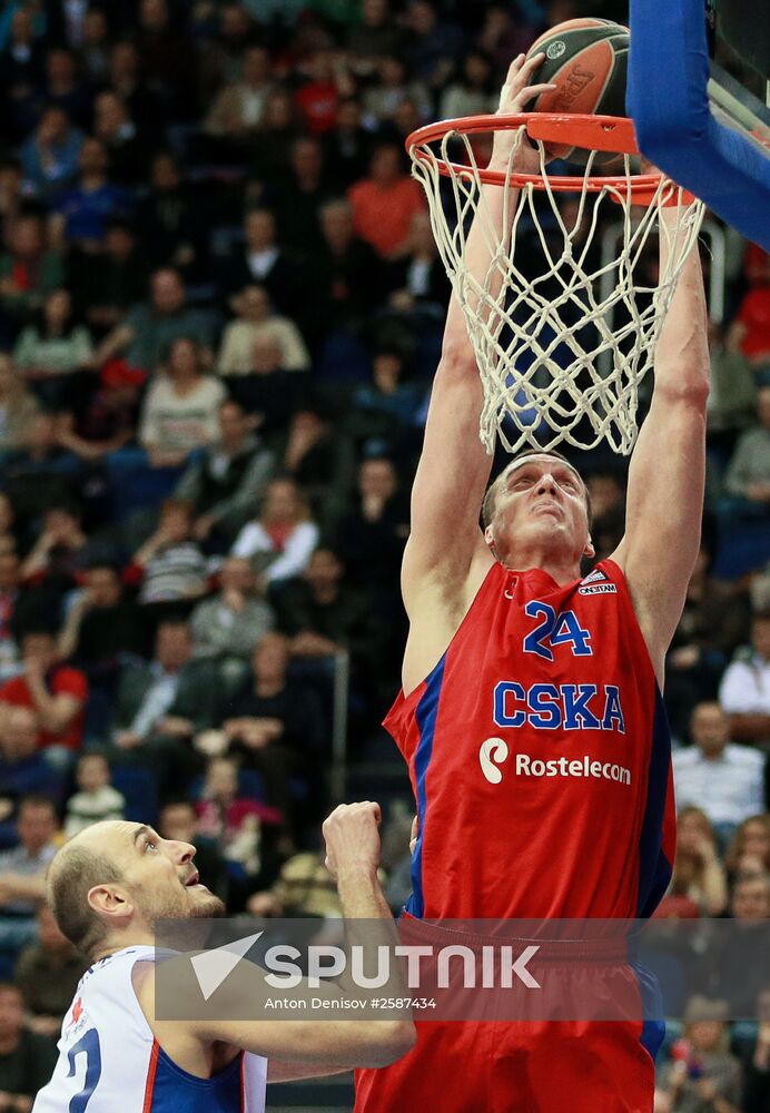 Basketball. Euroleague. CSKA vs. Anadolu Efes