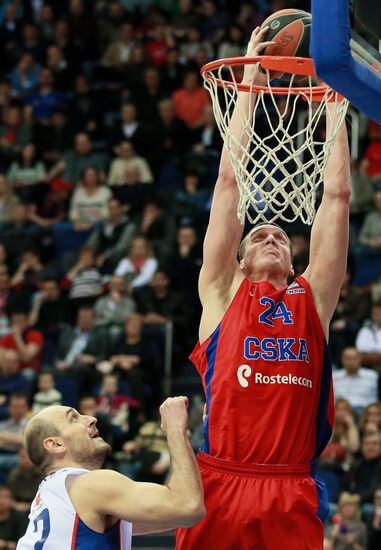 Basketball. Euroleague. CSKA vs. Anadolu Efes