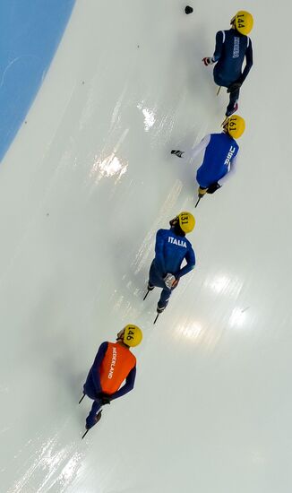 World Short Track Speed Skating Championships. Day One