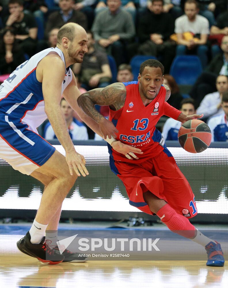 Basketball. Euroleague. CSKA vs. Anadolu Efes