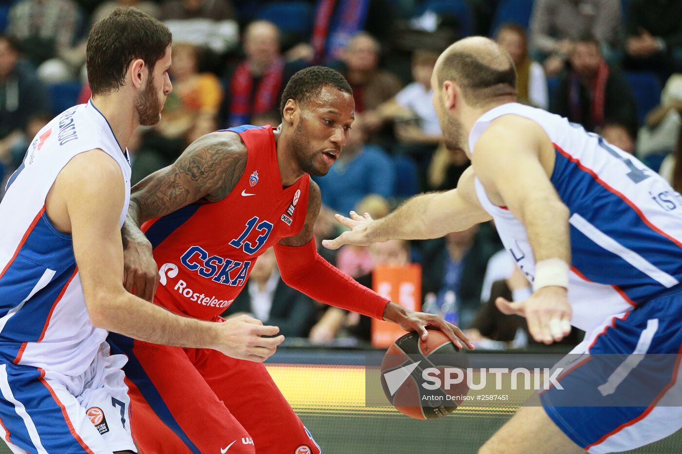 Basketball. Euroleague. CSKA vs. Anadolu Efes