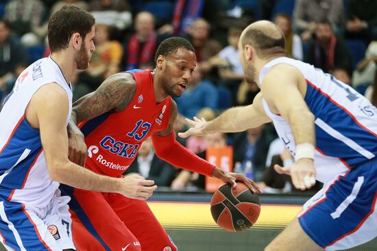Basketball. Euroleague. CSKA vs. Anadolu Efes