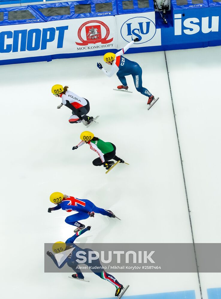 World Short Track Speed Skating Championships. Day One