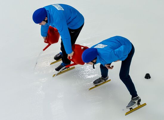 World Short Track Speed Skating Championships. Day One