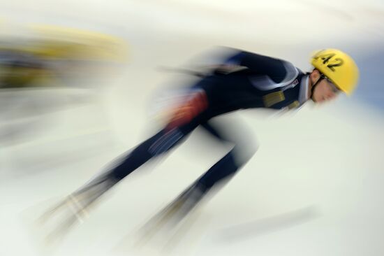 World Short Track Speed Skating Championships. Day One