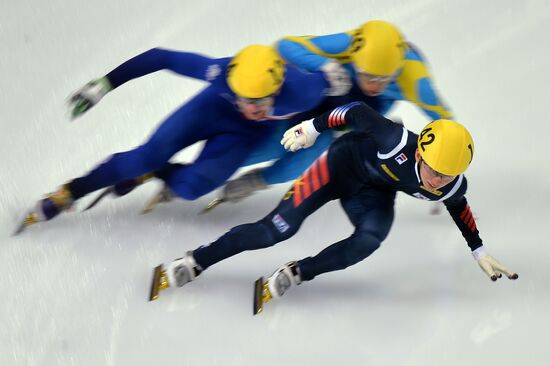 World Short Track Speed Skating Championships. Day One