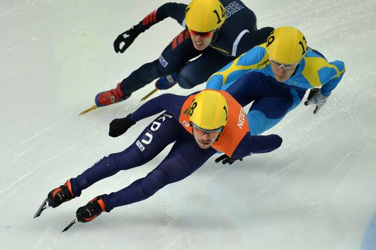 World Short Track Speed Skating Championships. Day One