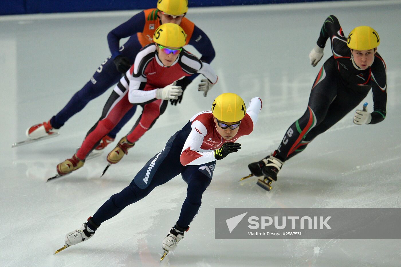 World Short Track Speed Skating Championships. Day One