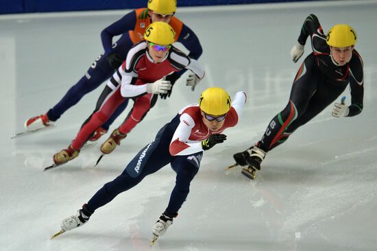 World Short Track Speed Skating Championships. Day One