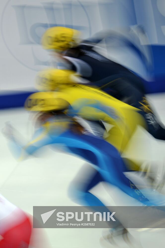 World Short Track Speed Skating Championships. Day One