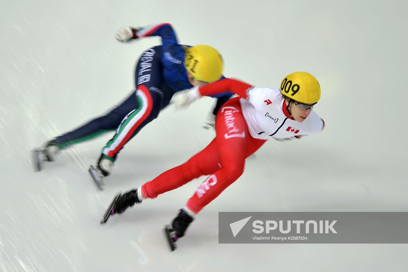 World Short Track Speed Skating Championships. Day One