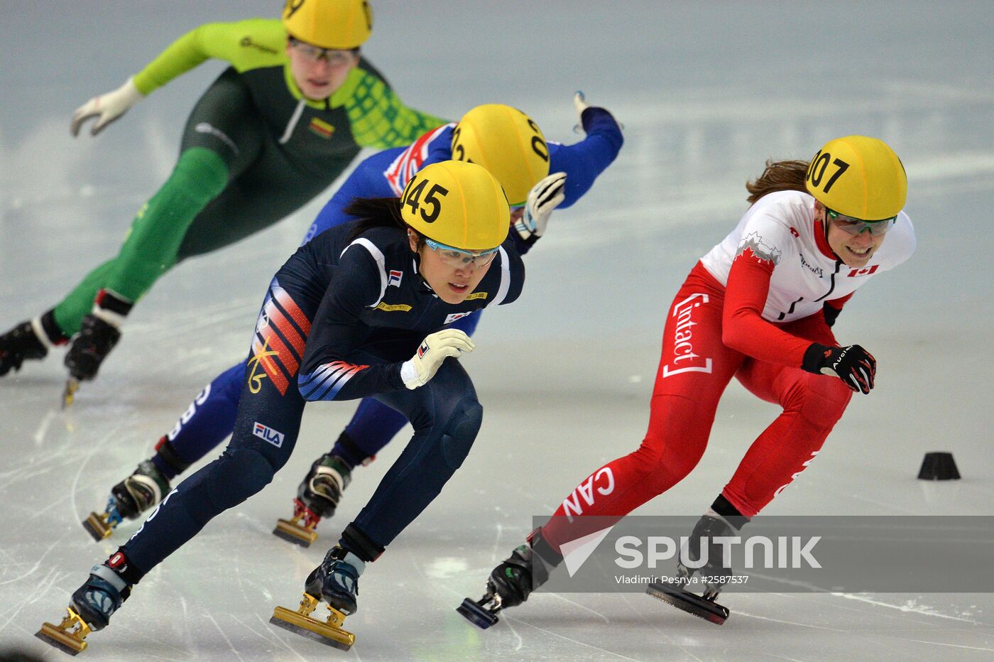 World Short Track Speed Skating Championships. Day One