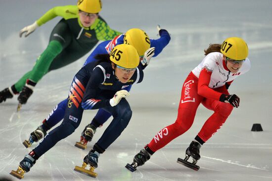 World Short Track Speed Skating Championships. Day One