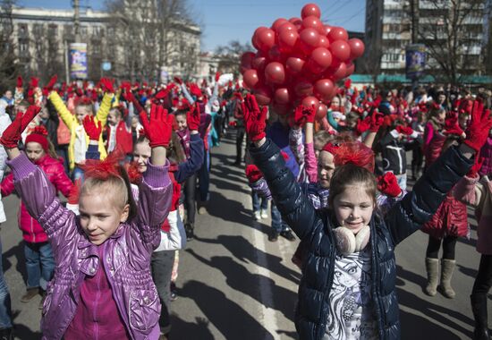 Crimean Spring anniversary celebrated in Simferopol