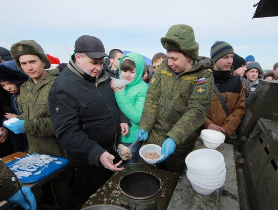 Heroes Vigil event in Kaluga Region