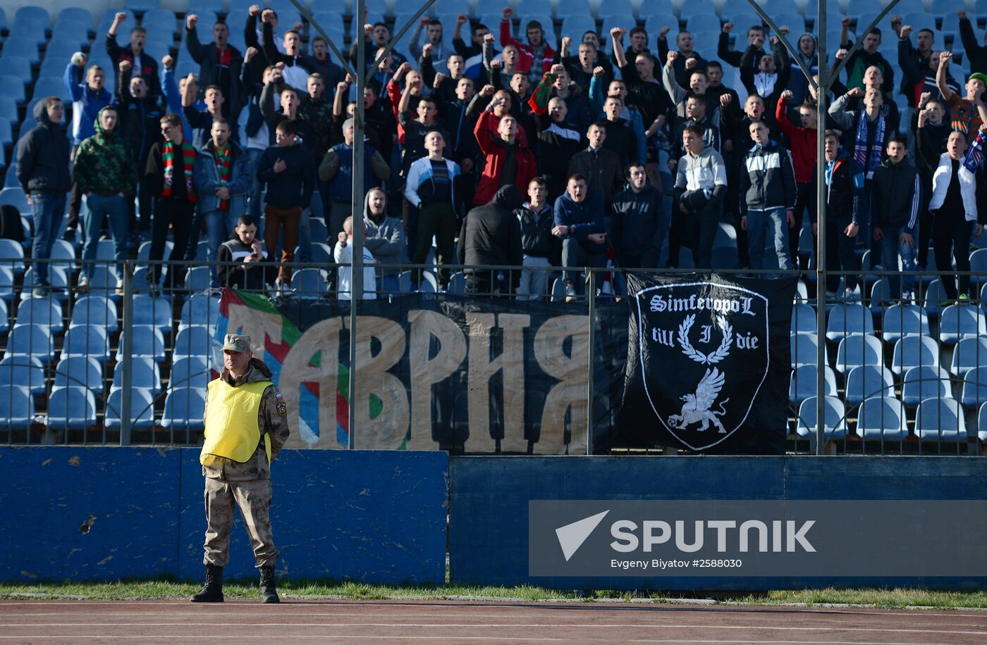 Crimean Football Cup. TSK Simferopol vs. SKChF Sevastopol