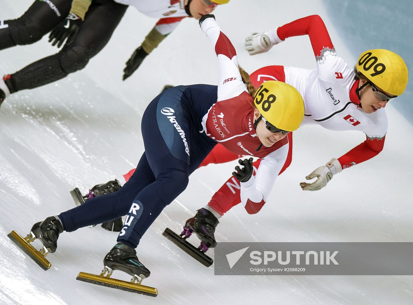 World Short Track Speed Skating Championships. Day Three