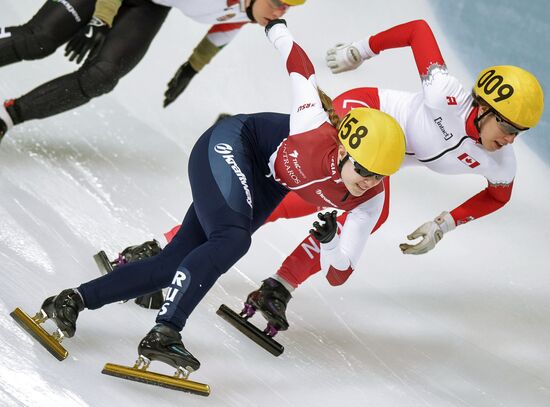 World Short Track Speed Skating Championships. Day Three