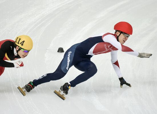 World Short Track Speed Skating Championships. Day Three