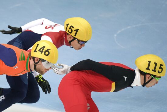 World Short Track Speed Skating Championships. Day Three