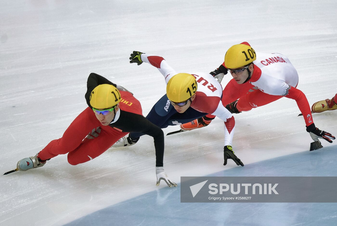 World Short Track Speed Skating Championships. Day Three