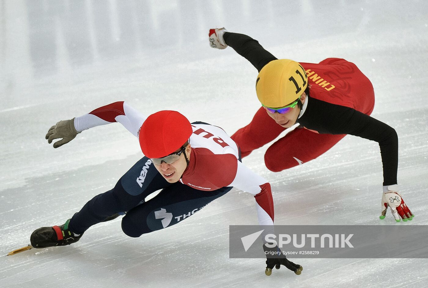 World Short Track Speed Skating Championships. Day Three